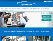 Tablet Screenshot of lloydschiller.com